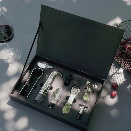 L'Atelier Du Vin Zestaw Akcesoriów Do Wina Oeno Collection 2 Zestaw 7 Elementów - zdjęcie 3