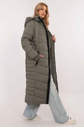 Kurtka Damska Model D51160XB44540A2 Khaki - Sublevel - zdjęcie 2