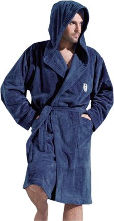 Szlafrok męski L&L IWO navy (XL) - zdjęcie 2