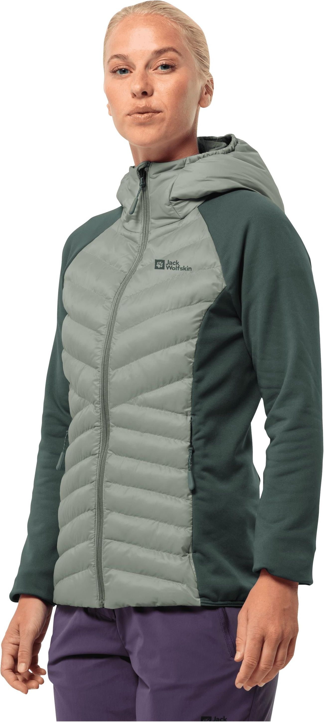 Zdjęcie Jack Wolfskin Damska Kurtka Hybrydowa Routeburn Pro Hybrid W Mint Leaf - Wrocław
