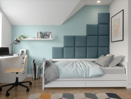 Eltap Panel Tapicerowany Quadratta 40X40 Morski - zdjęcie 3
