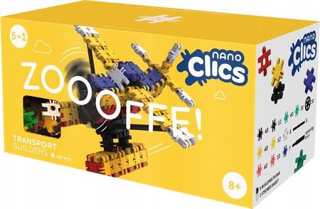 Clicks Nano Clics Klocki 5W1 Pojazdy 250El. - zdjęcie 4