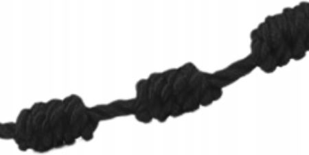Lovly Ochronna Bransoletka Szczęścia Czerwony Sznurek Amulet 7 Węzłów Kabała - zdjęcie 3