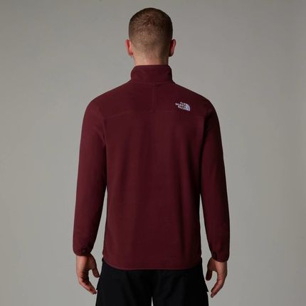 Polar męski The North Face 100 GLACIER bordowyNF0A855X1OO - zdjęcie 3