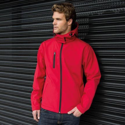 Męska Kurtka Softshell Z Kapturem Core Lite - zdjęcie 2