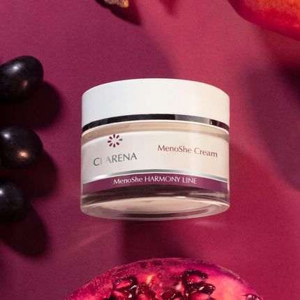 Krem Clarena Do Twarzy Menoshe Do Cery Dojrzałej Vegan Ujędraniający 50Ml - zdjęcie 2
