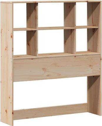 vidaXL Łóżko Z Regałem Bez Materaca 75X190 Cm Drewno Sosnowe (3321688) - zdjęcie 2