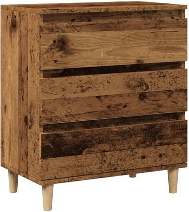 vidaXL Komoda Stare Drewno 60X35X70 Cm Materiał Drewnopochodny (856480) - zdjęcie 3