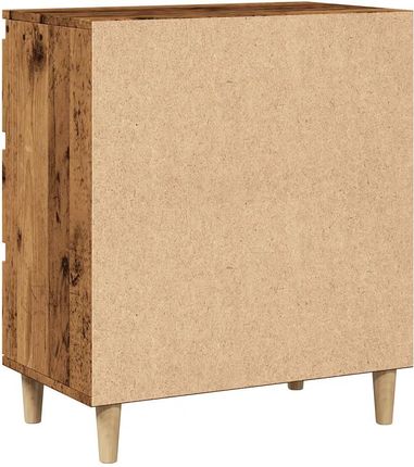 vidaXL Komoda Stare Drewno 60X35X70 Cm Materiał Drewnopochodny (856480) - zdjęcie 2
