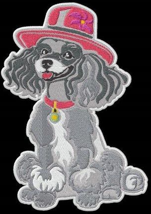 BLUZA Z POODLE IMIĘ PSA HAFT OVER SIZE BIAŁA 3XL PREZENT URODZINY DAMSKA - zdjęcie 2
