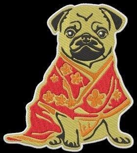 BLUZA Z PUG IMIĘ PSA HAFT OVER SIZE BIAŁA 3XL PREZENT URODZINY DAMSKA - zdjęcie 2