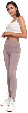 Moraj Legginsy z Wysokim Stanem 1000-018 Beż L/XL - zdjęcie 4