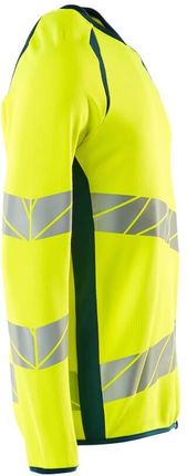 Mascot Bluza Accelerate Safe (Kolor Żółty Hi-Vis/Ciemna Petrolowy, Rozmiar 4Xlone) - zdjęcie 2