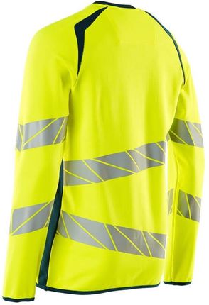 Mascot Bluza Accelerate Safe (Kolor Żółty Hi-Vis/Ciemna Petrolowy, Rozmiar 4Xlone) - zdjęcie 3