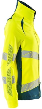Mascot Kurtka Accelerate Safe (Kolor Żółty Hi-Vis/Ciemna Petrolowy, Rozmiar Xl) - zdjęcie 3