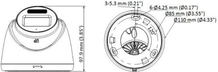 Hikvision Kamera 4W1 Ds-2Ce78D0T-Lfs(2.8Mm) (DS2CE78D0TLFS28MM) - zdjęcie 2