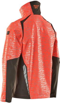 Mascot Kurtka Softshell Accelerate Safe (Kolor Czerwień Hi-Vis/Ciemny Antracyt, Rozmiar L) - zdjęcie 3