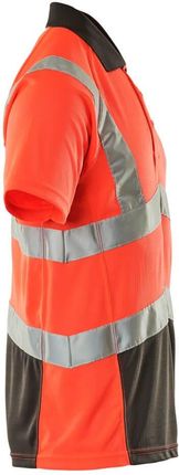 Mascot Koszulka Polo Safe Young (Kolor Czerwień Hi-Vis/Ciemny Antracyt, Rozmiar Xl) - zdjęcie 2