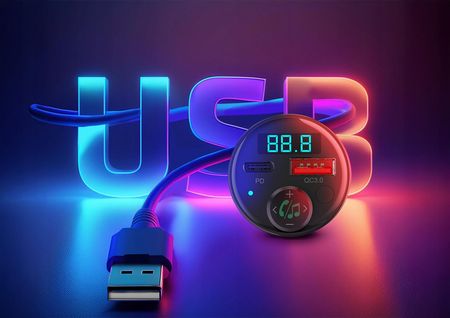 Xblitz X650 ZESTAW GŁOŚNOMÓWIĄCY Z TRASMITEREM FM SZYBKIE ŁADOWANIE USB - zdjęcie 4