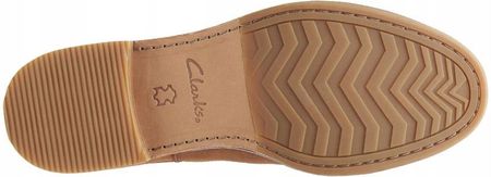 Botki Clarks Clarkdale Arlo brązowe zamsz 35,5 - zdjęcie 2