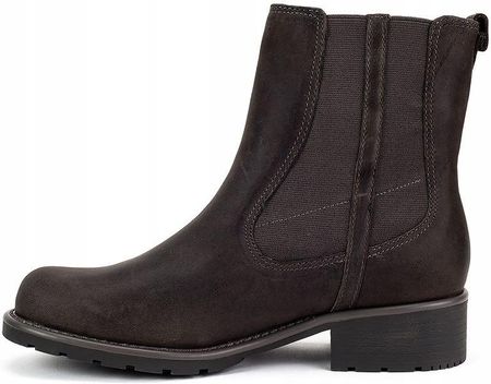 Botki Clarks Orinoco Hot szare skórzane ocieplane 35,5 - zdjęcie 2
