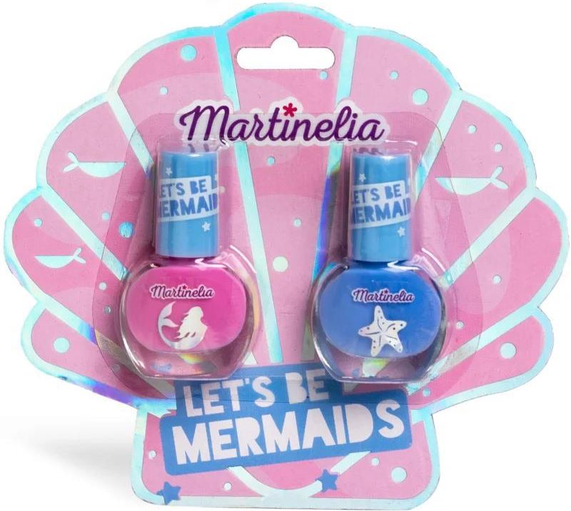 Zdjęcie Martinelia Let´S Be Mermaid Nail Duo Zestaw Lakierów Do Paznokci Dla Dzieci Kilka Odcieni Pink Blue 2X4Ml - Wrocław