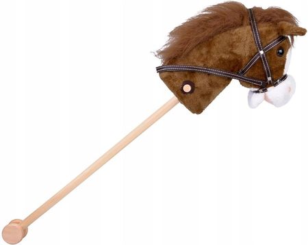 Jokomisiada Hobby Horse Koń Na Patyku Dźwięk Galopu I Rżenia Ruchomy Pysk Za5442 - zdjęcie 2