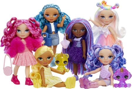 Rainbow High Littles Amethyst Willow Fioletowa Lalka 14cm Z Psem - zdjęcie 2