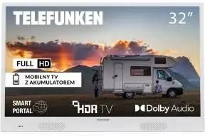 Zdjęcie Produkt z Outletu: Telefunken 32Fgp7450W Przenośny Z Akumulatorem Do 3H Czas Pracy 32" Led Full Hd Smart Tv DvbT2 - Michałowo