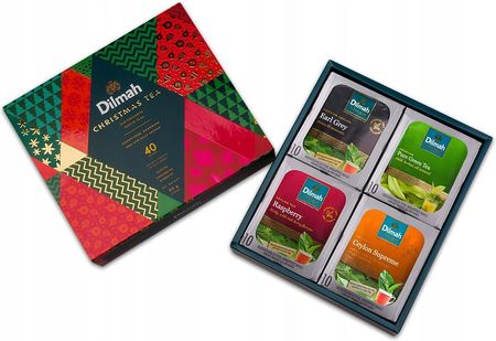 Dilmah Zestaw Herbat W Kopertach Christmas Tea 4 Smaki 40x2g - zdjęcie 6