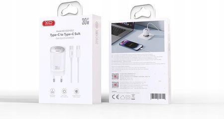 Xo Sieciowa Ce21 Pd 33W 1X Usb C Biała Kabel - zdjęcie 2