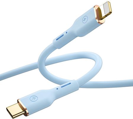 Markowe Wiwu Kabel Yq01 Usb C Lightning 30W 1 2M Niebieski - zdjęcie 2