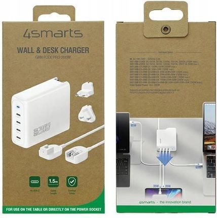 4Smarts Sieciowa Gan Flex Pro 200W Biały - zdjęcie 6