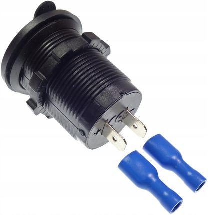 Ne Samochodowa Montażowa Usb 12V 24V 3 1A Do Auta Czerwona Led - zdjęcie 2