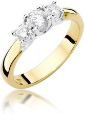 Zdjęcie Magar Rings Złoty Pierścionek Zaręczynowy M-344 0,49 Ct - Dobiegniew