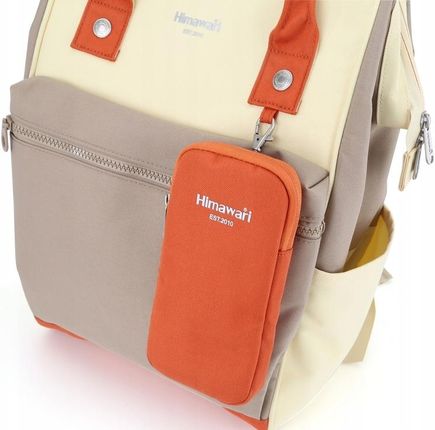 Himawari Plecak Do Samolotu Wizzair 1027 Na Laptopa 15 Etui Wrzos-Camel - zdjęcie 6