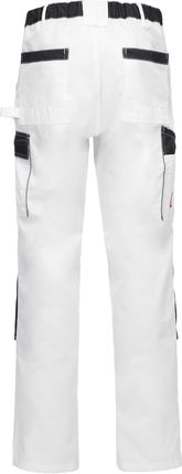 Nitras Safety Spodnie Robocze Nitras Motion Tex Light 7513, Białe - zdjęcie 2