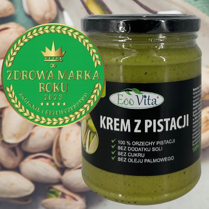 Eoo Vita Krem Pistacjowy 500g Pasta Pistacjowa Masło Z Pistacji Bez Cukru 100% - zdjęcie 4