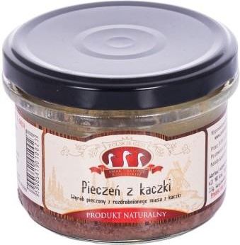 Zdjęcie Polskie Gęsi Pasztety Smalce Pieczenie Pieczeń Z Kaczki Żurawiną 160g - Połczyn-Zdrój