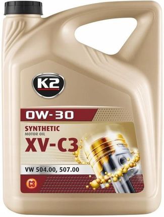 K2 Xv-C3 0W30 Acea C3 5L - zdjęcie 3