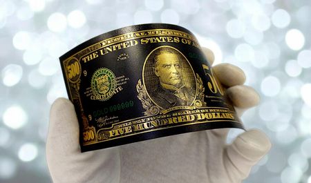 500 Dolarów 1928 Banknot Kolekcjonerski Wersja Black - zdjęcie 4
