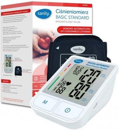Sanity Basic Standard Md5940 Ciśnieniomierz Domowy Automatyczny 1 Szt. - zdjęcie 2