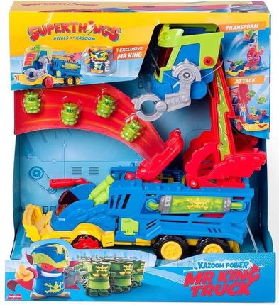 Super Things Kazoom Power Zestaw Pojazd Ciężarówka Mr. Kinga + Figurka - zdjęcie 2