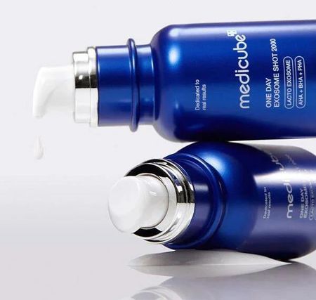 Medicube One Day Exosome Shot 2000 Aha Bha Pha Rewitalizuje Zmniejsza Pory 30Ml - zdjęcie 3