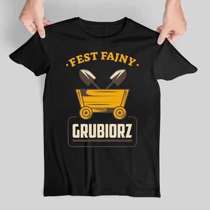 Fest fajny grubiorz - męska koszulka na prezent - zdjęcie 2