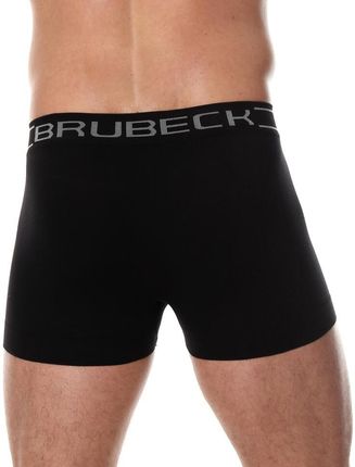 Bokserki męskie bawełniane classic Brubeck czarny | Do -40% z kodem BLACK na wybrane produkty Decathlon - zdjęcie 2