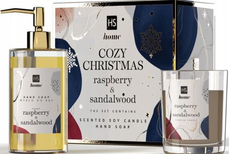 Hiskin Cozy Christmas Zestaw Mydło Do Rąk 250Ml + Świeca Zapachowa 150G - zdjęcie 3