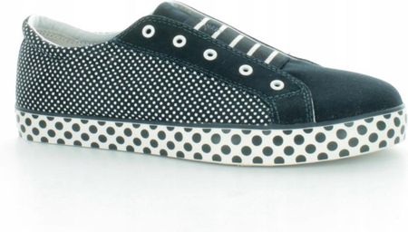 Clarks Trampki dziecięce granatowe dziecięce wsuwane Brill Lace 39 - zdjęcie 2