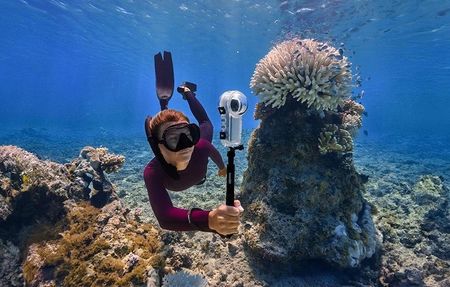 Insta360 X4 Adventure Bundle(Kijek, Karta 256GB, 2x akumulator) - zdjęcie 5