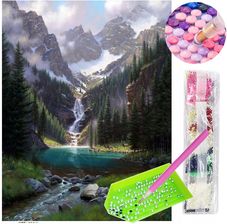 Zdjęcie Haft Diamentowy Dla Dzieci Diamond Painting Mozaika Diamentowa Zestaw 30X40 - Brzesko